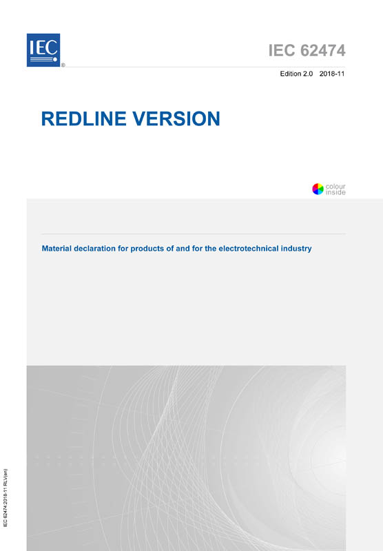Cover IEC 62474:2018 RLV